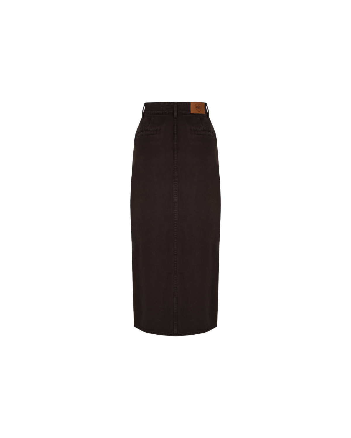 RAFFIA DENIM SKIRT JAVA | RUBY