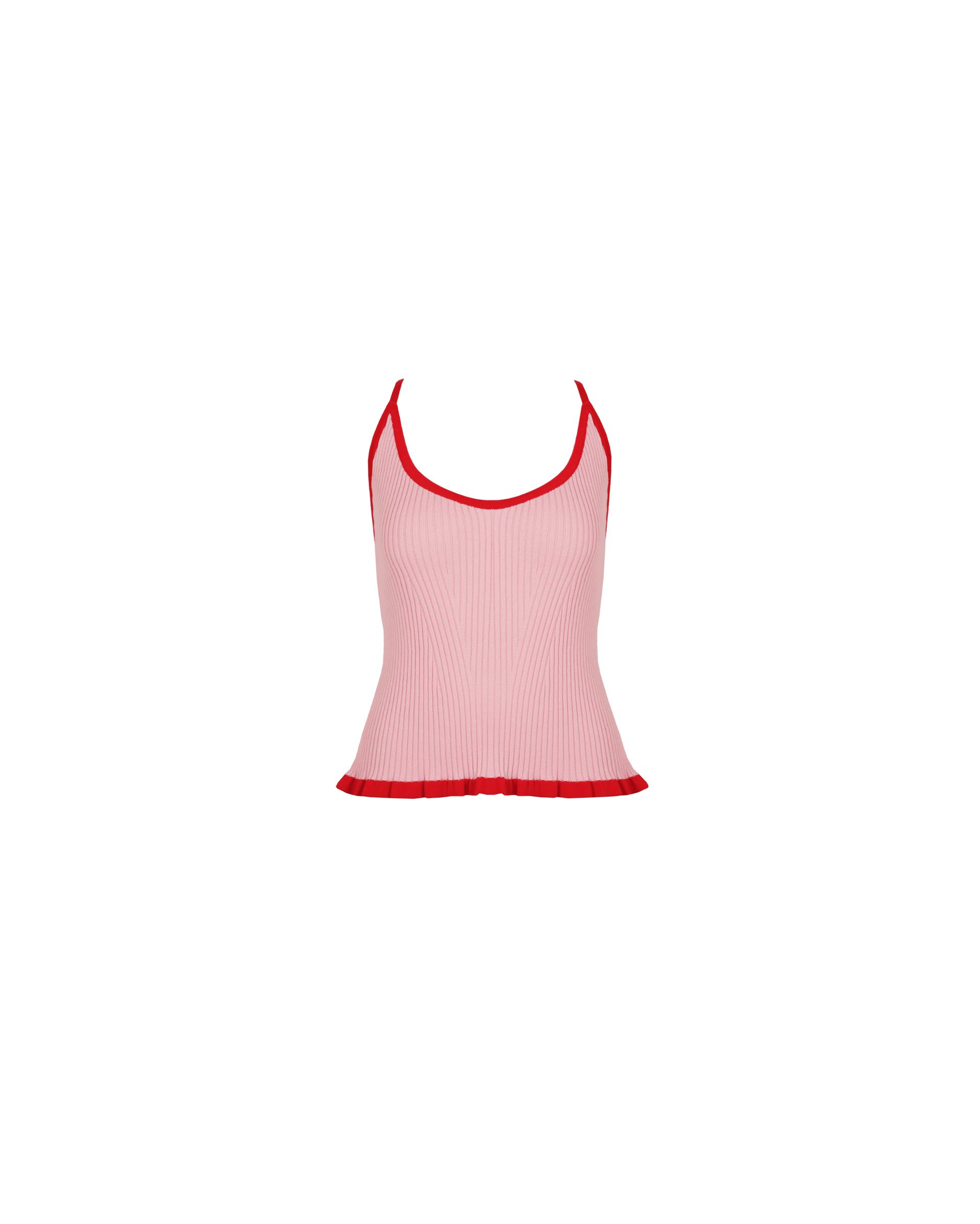 RINA TANK PINK CHERRY | RUBY