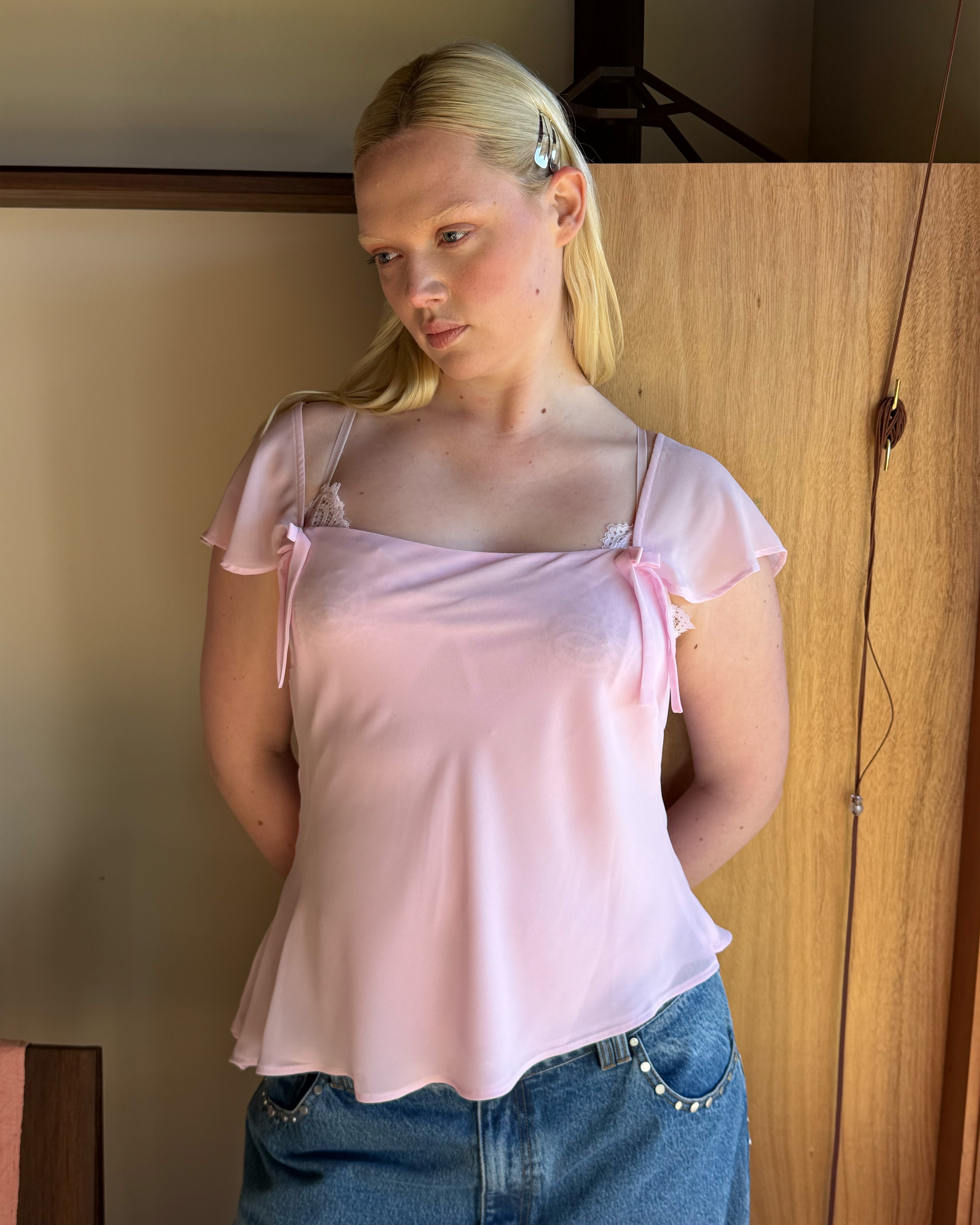 SABRINA CAMISOLE PINK | RUBY