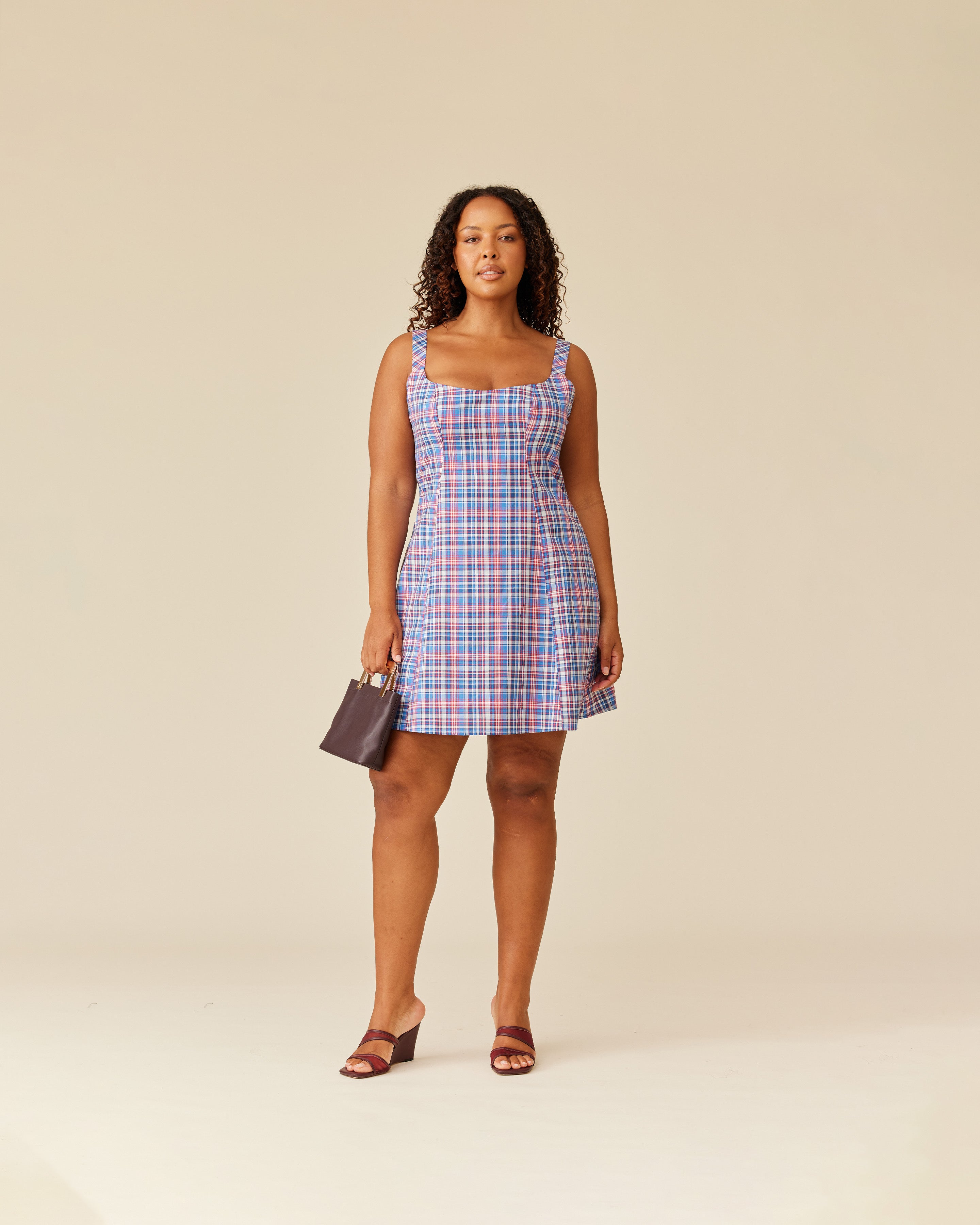 ワンピース andmary Betty shirring mini dress AM1634 ANDMARY】Betty