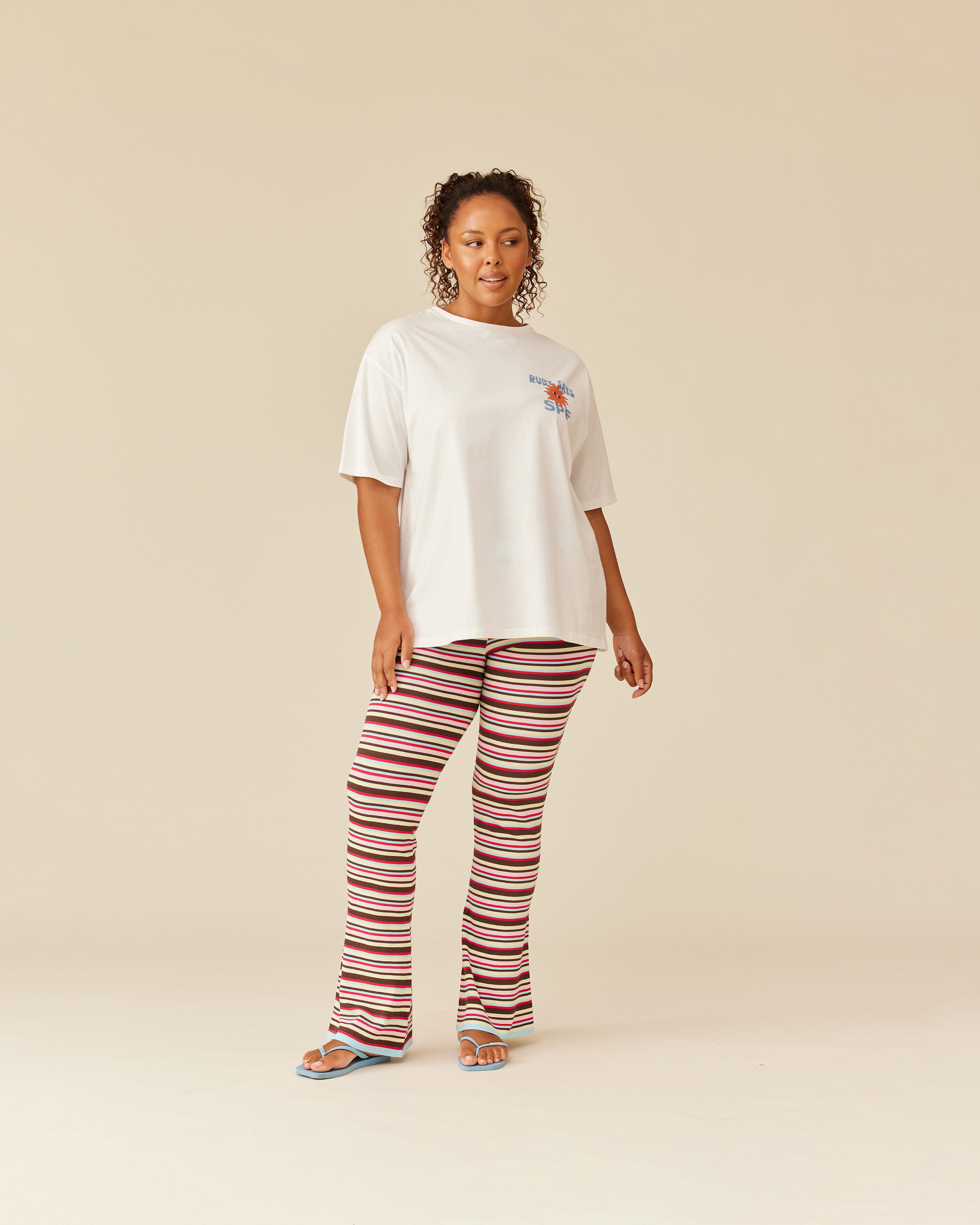 パンツ RUBY MARLA PANT CANDY STRIPE | RUBY