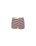 MARLA SHORTS BUTTER MERLOT STRIPE