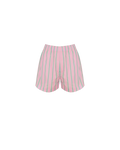 IDA SHORT PINK APPLE STRIPE