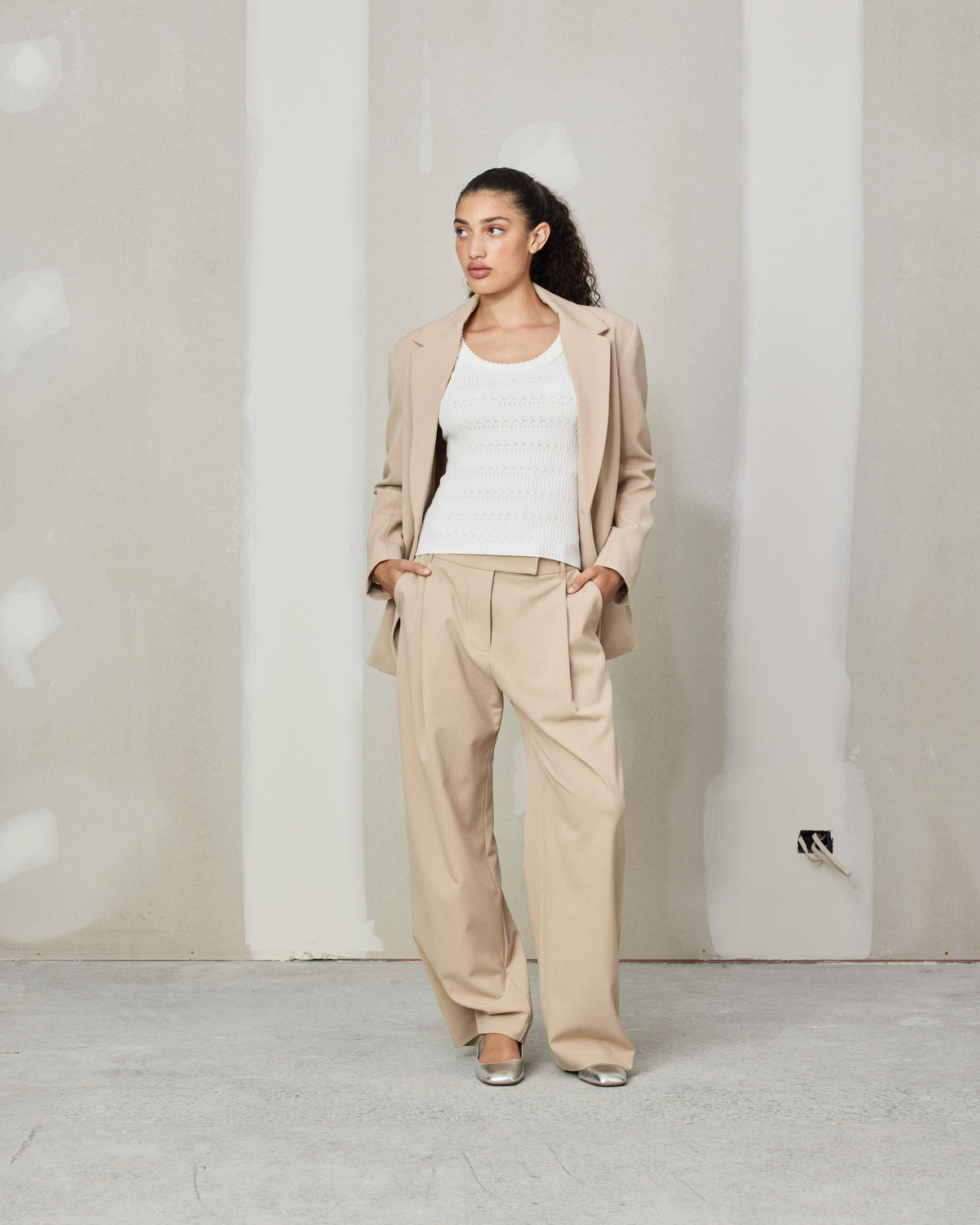 RUE TROUSER CAMEL | RUBY