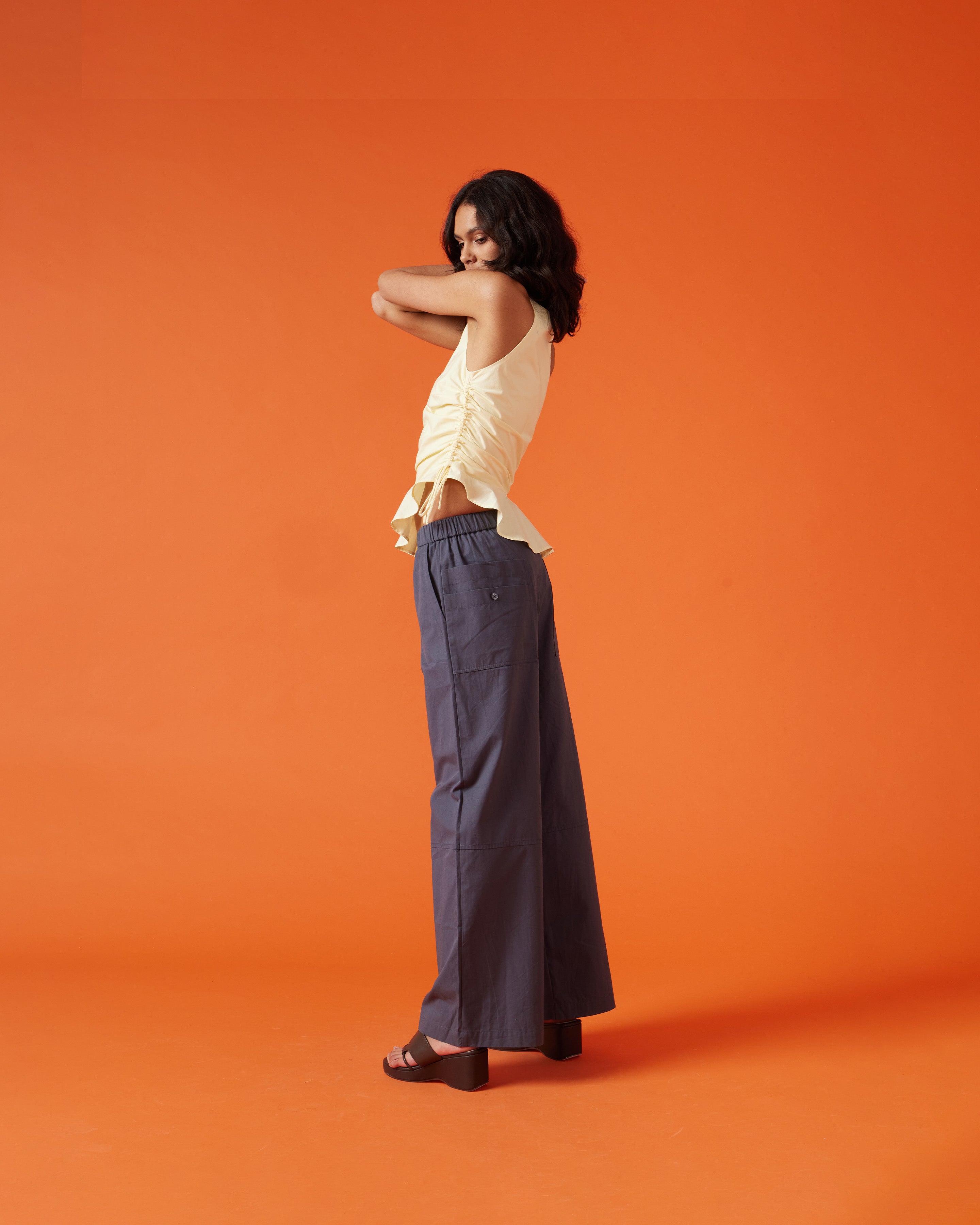 BETTINA COTTON TOP BUTTER | RUBY
