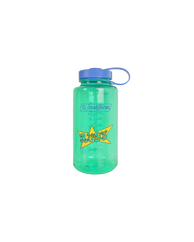 RUBY DRINK BOTTLE GREEN | Our very own custom Nalgene drink bottle with a resort design to keep you hydrated over summer.