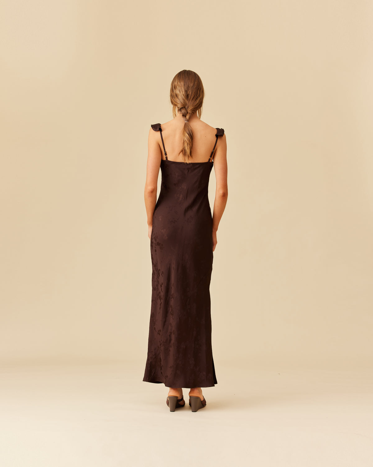 DAPHNE DRESS JAVA JACQUARD | RUBY