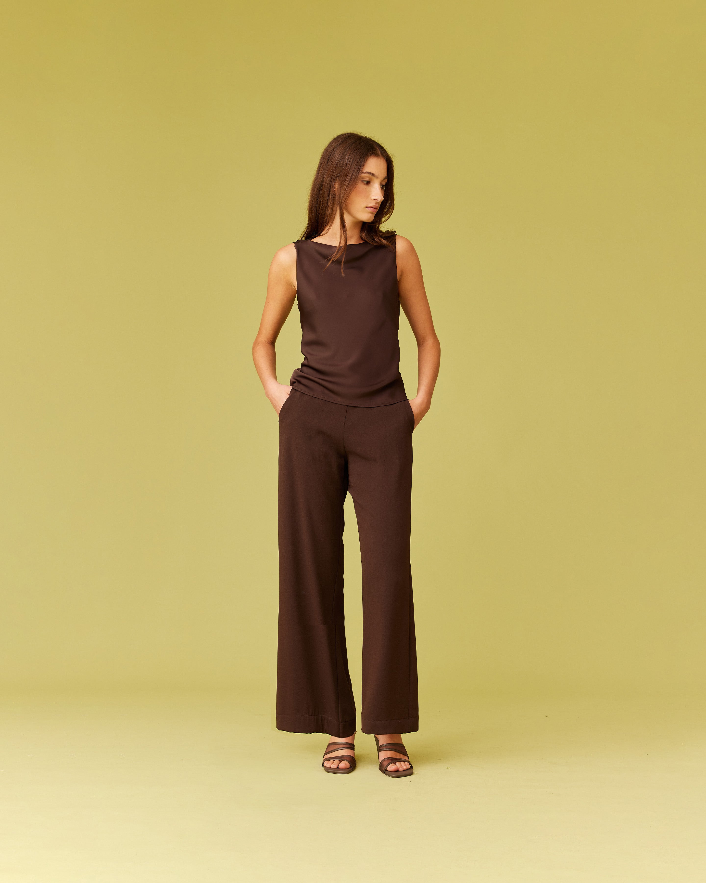 FIREBIRD PANT PETITE JAVA | RUBY