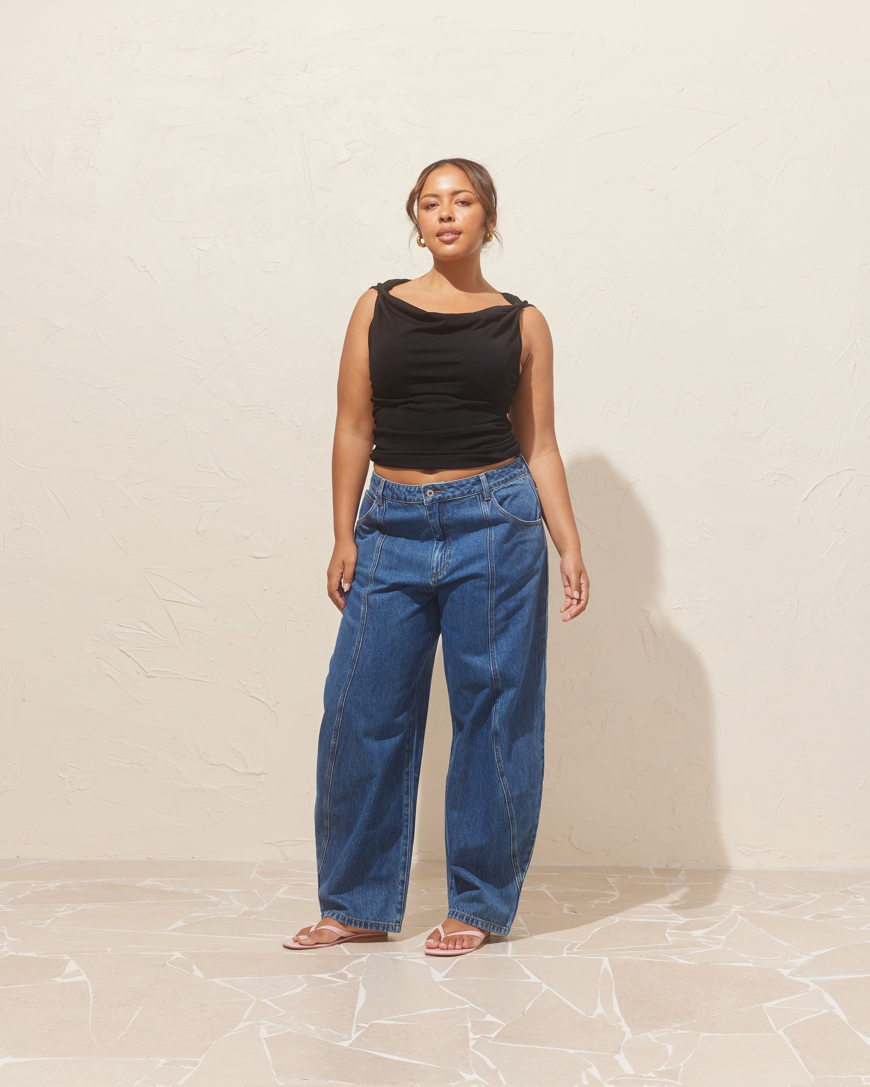 BRIT TANK BLACK | RUBY