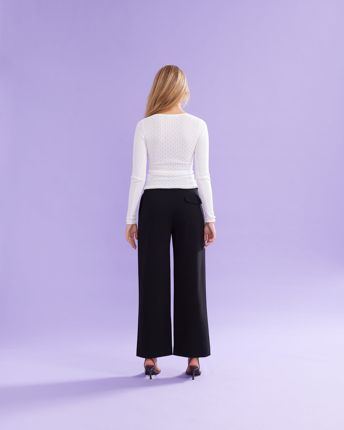 RUE TROUSER BLACK | RUBY