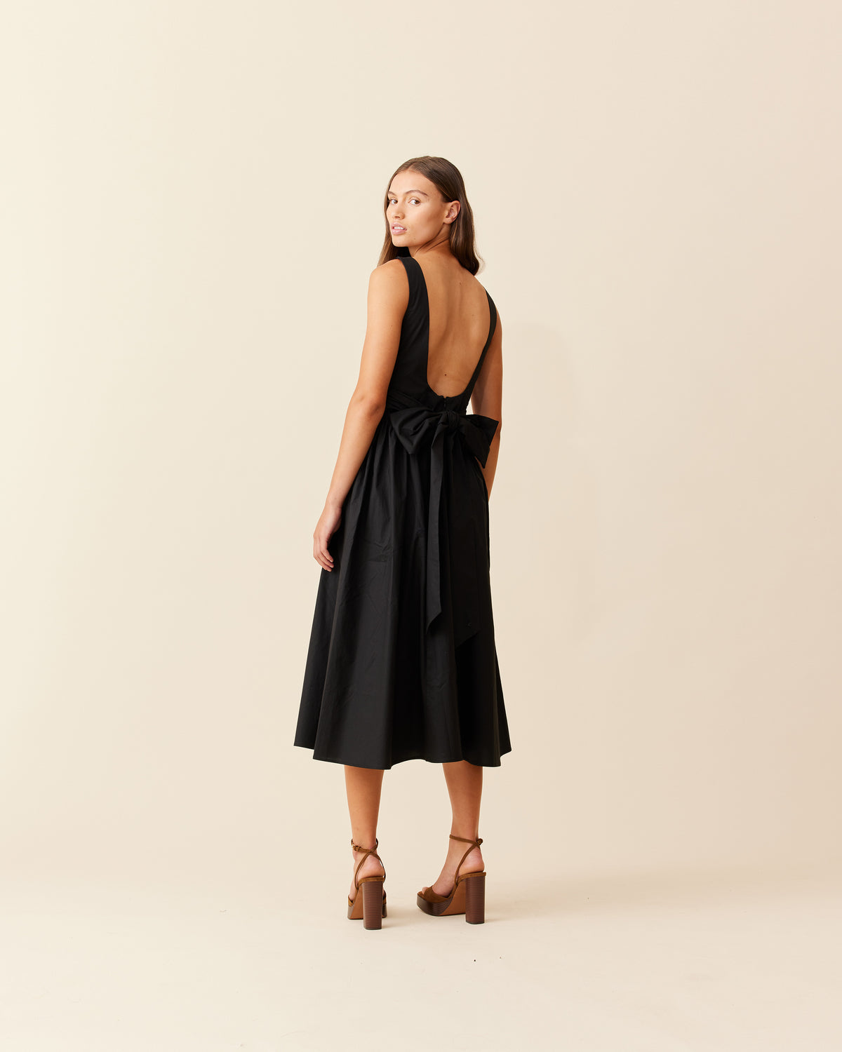 CARMELA BOW DRESS BLACK | RUBY CARMELA BOW DRESS BLACK | RUBY