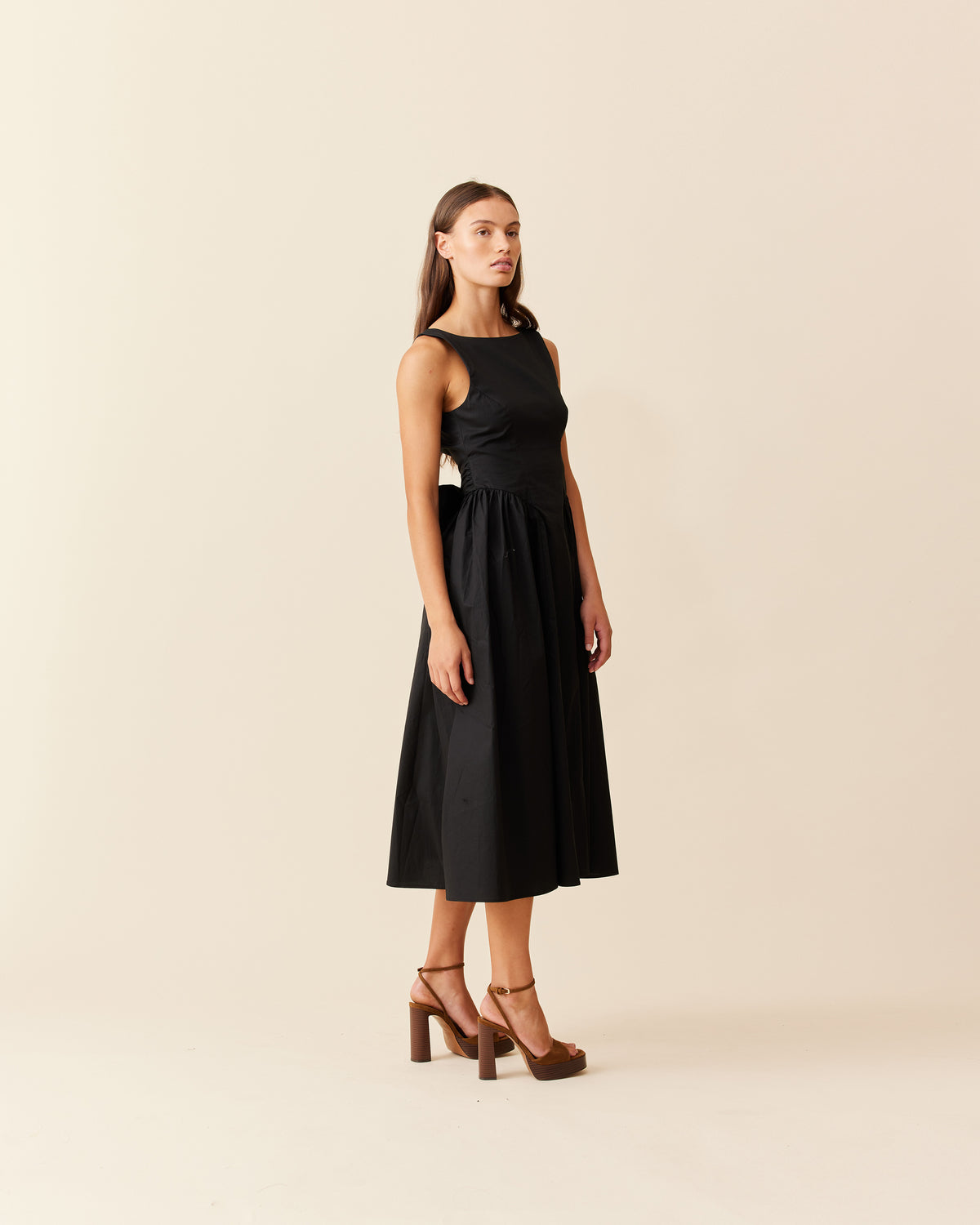 CARMELA BOW DRESS BLACK | RUBY CARMELA BOW DRESS BLACK | RUBY
