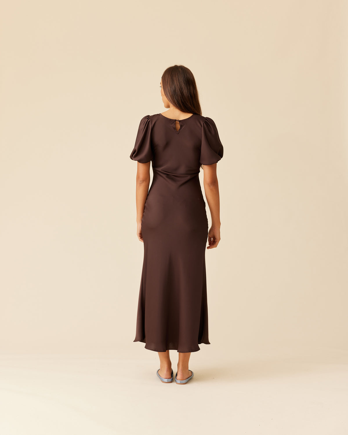KENDALL SATIN DRESS ESPRESSO | RUBY KENDALL SATIN DRESS ESPRESSO | RUBY