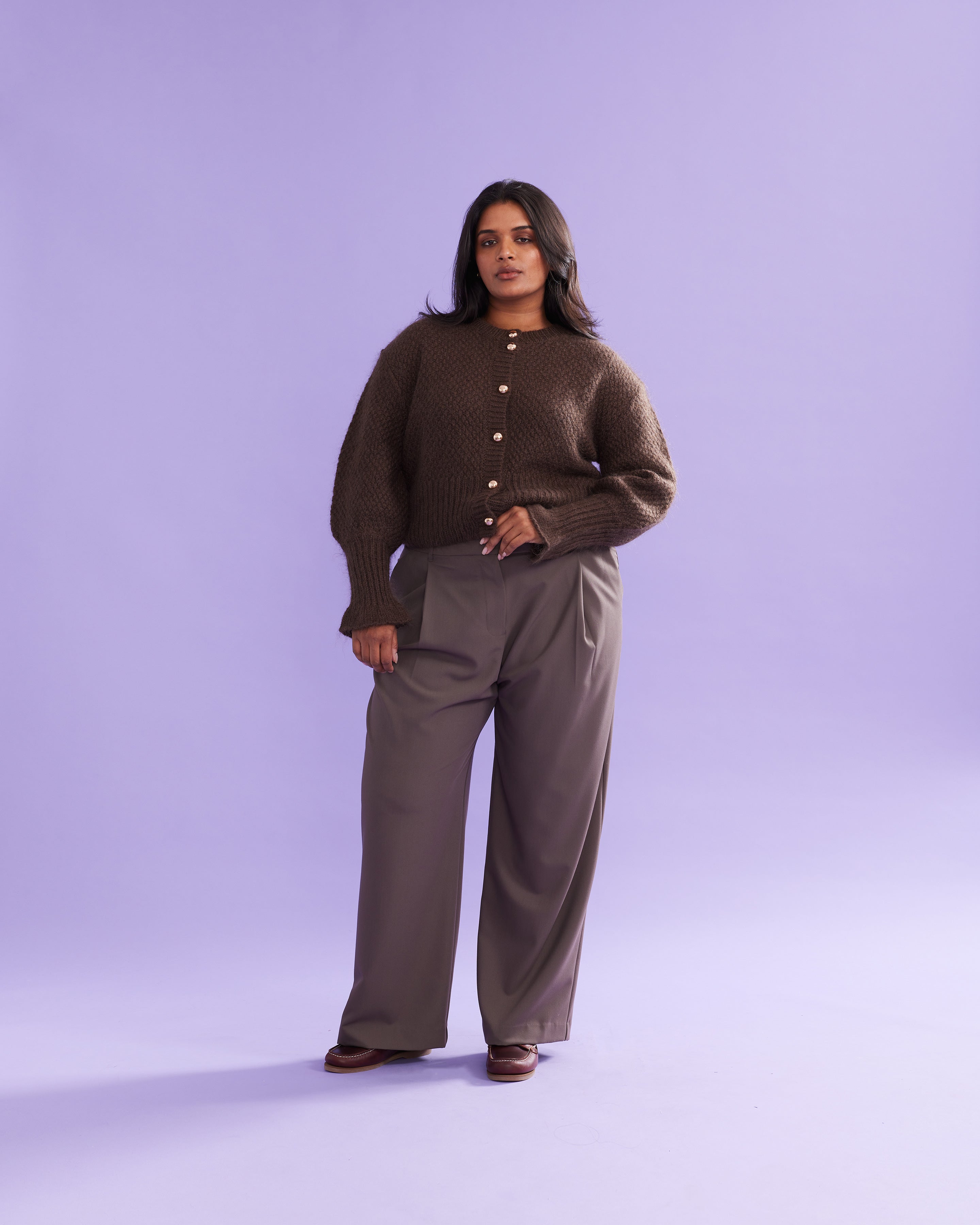 Ruby Rubyプリーツ プリーズme カーディガン MATILDA CARDIGAN PAPRIKA | RUBY