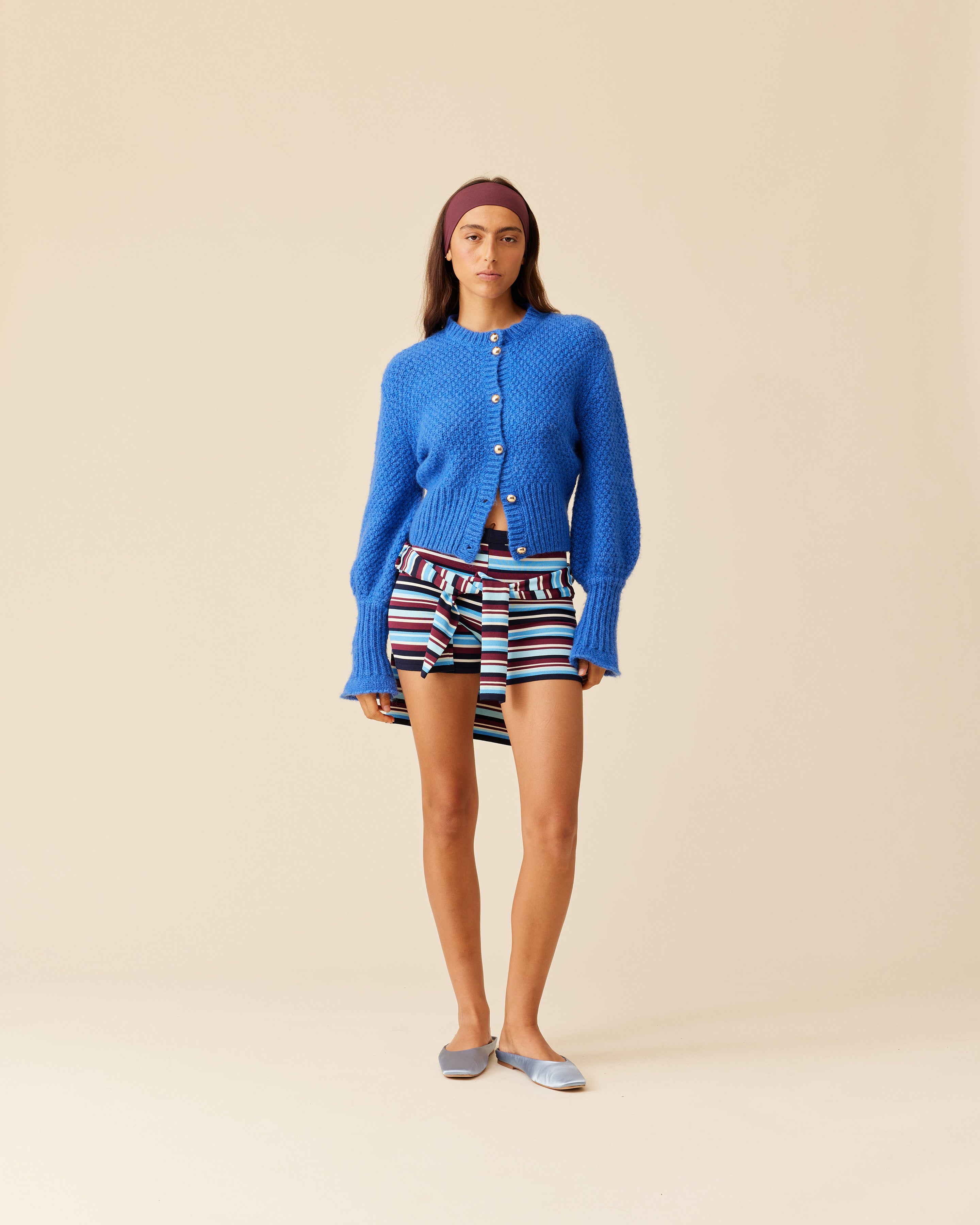 MATILDA CARDIGAN SAPPHIRE | RUBY