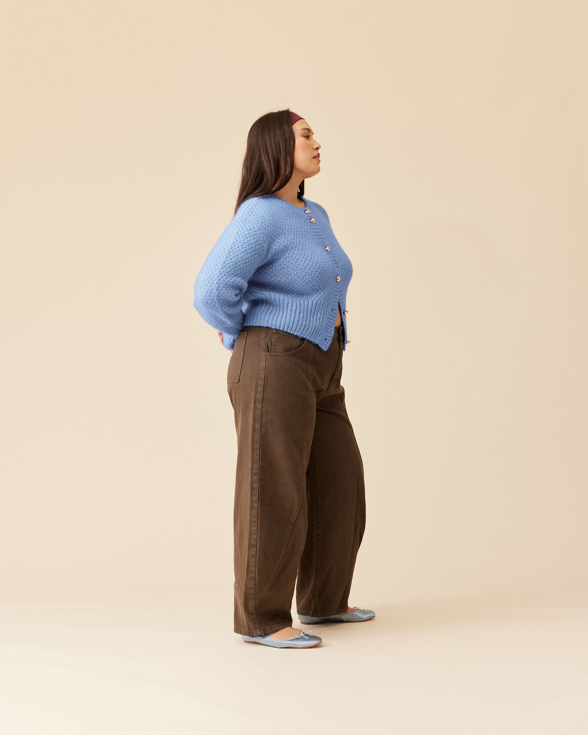 MATILDA CARDIGAN SKY BLUE