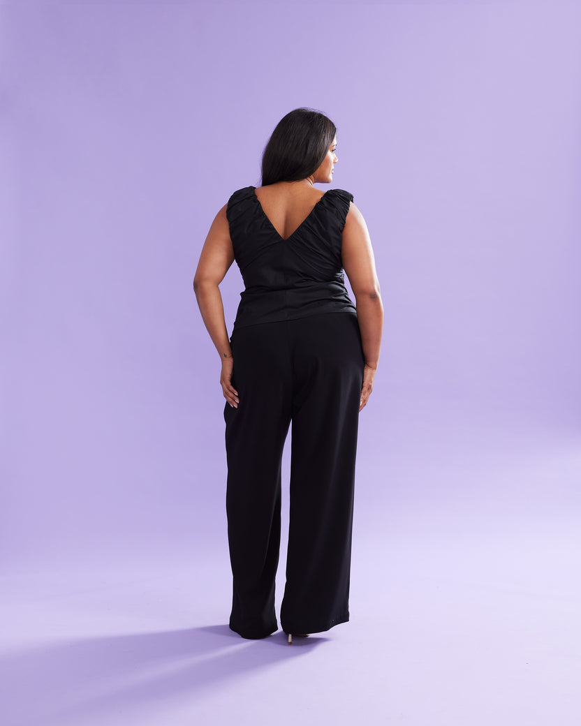 RAQUEL TOP BLACK | RUBY