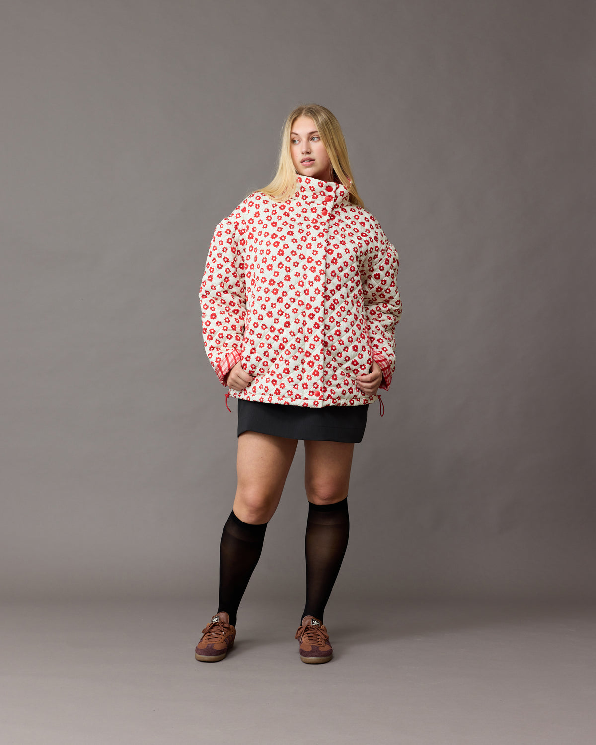 RUE BELTED MINI SKIRT BLACK | RUBY