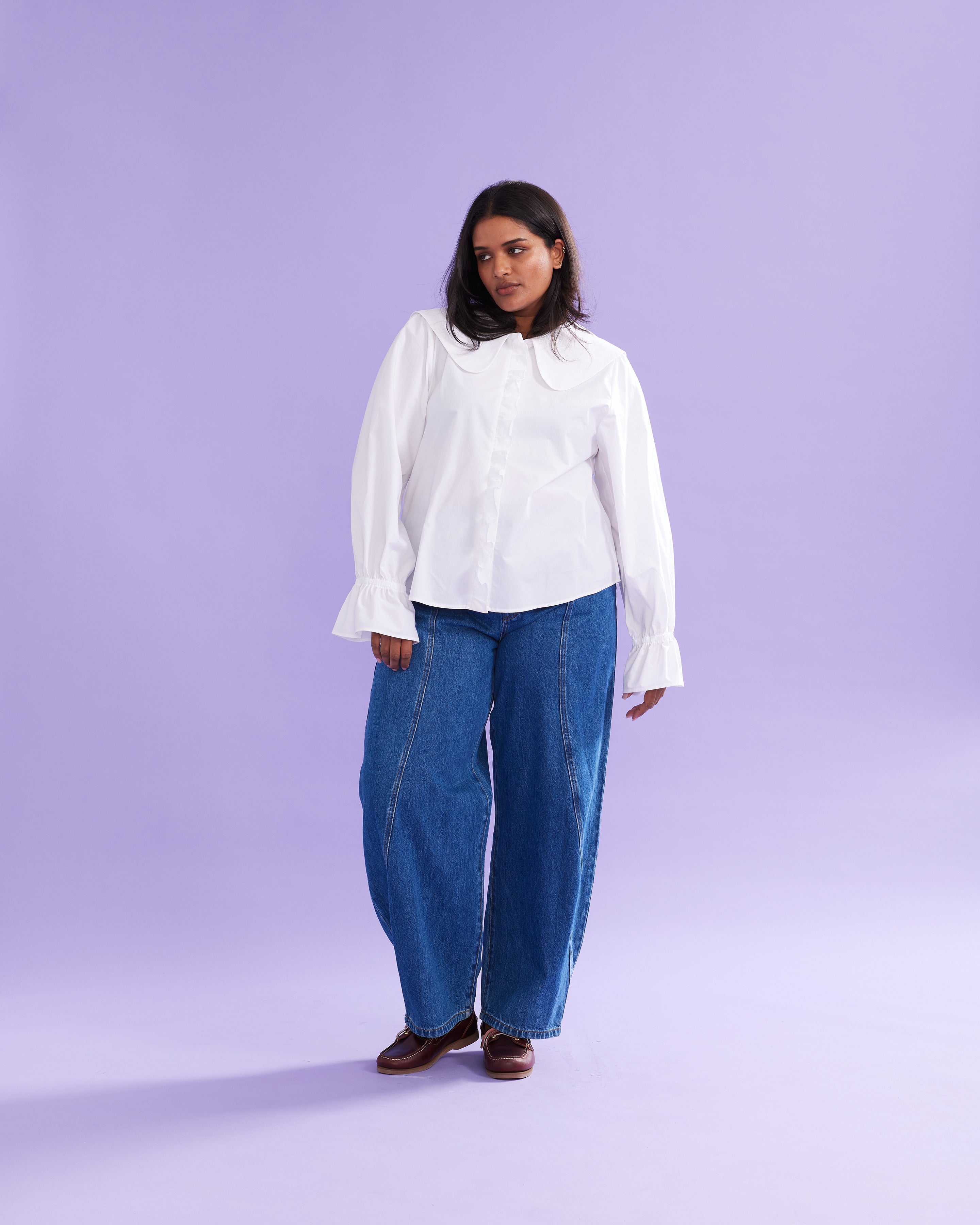 SAILOR SHIRT WHITE | RUBY