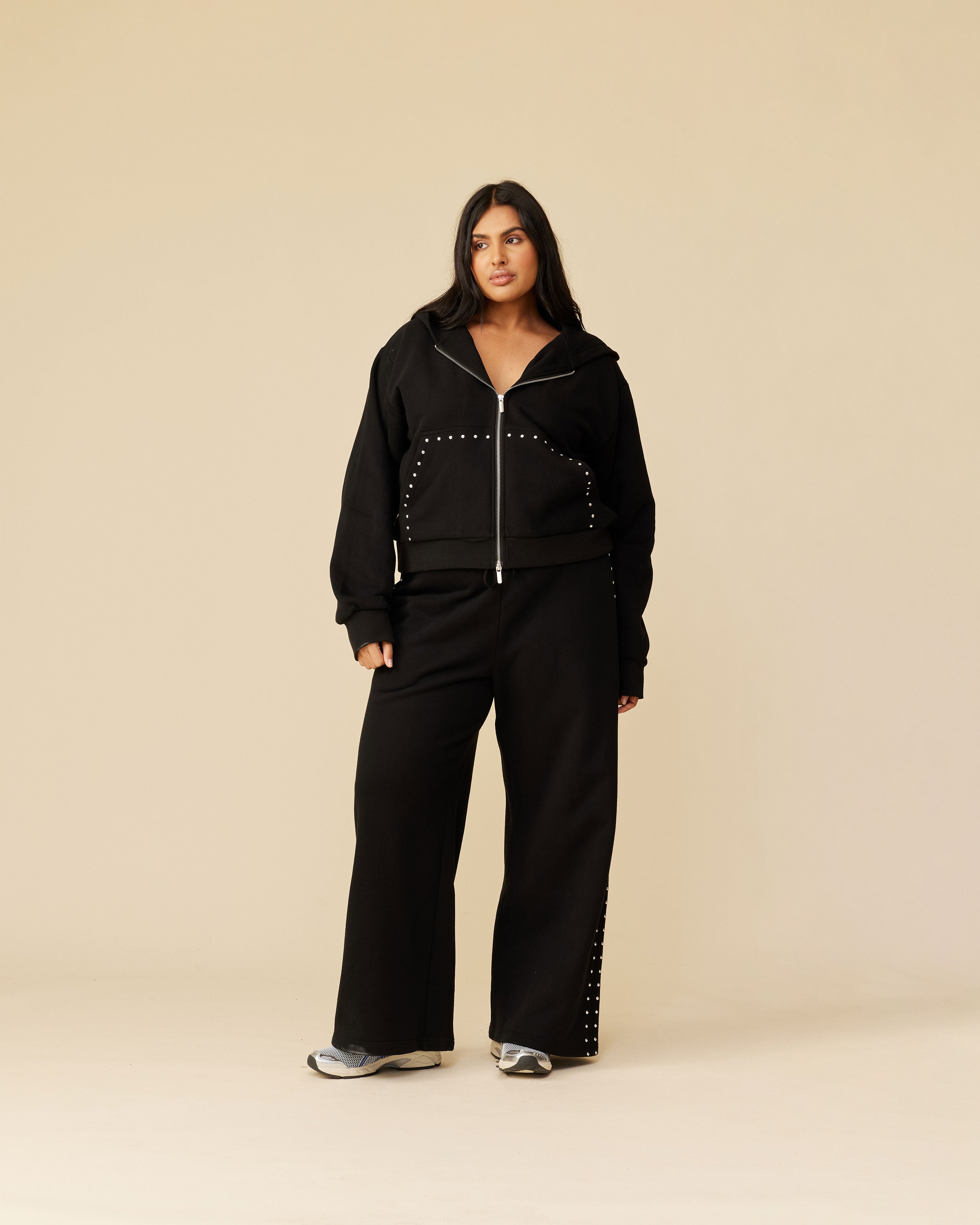 LEX TRACKPANT BLACK | RUBY
