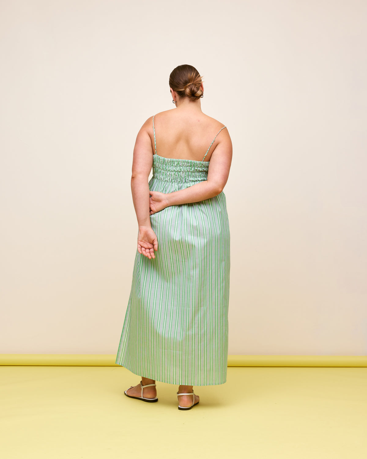 SPRITZ SUNDRESS GREEN STRIPE | RUBY SPRITZ SUNDRESS GREEN STRIPE | RUBY
