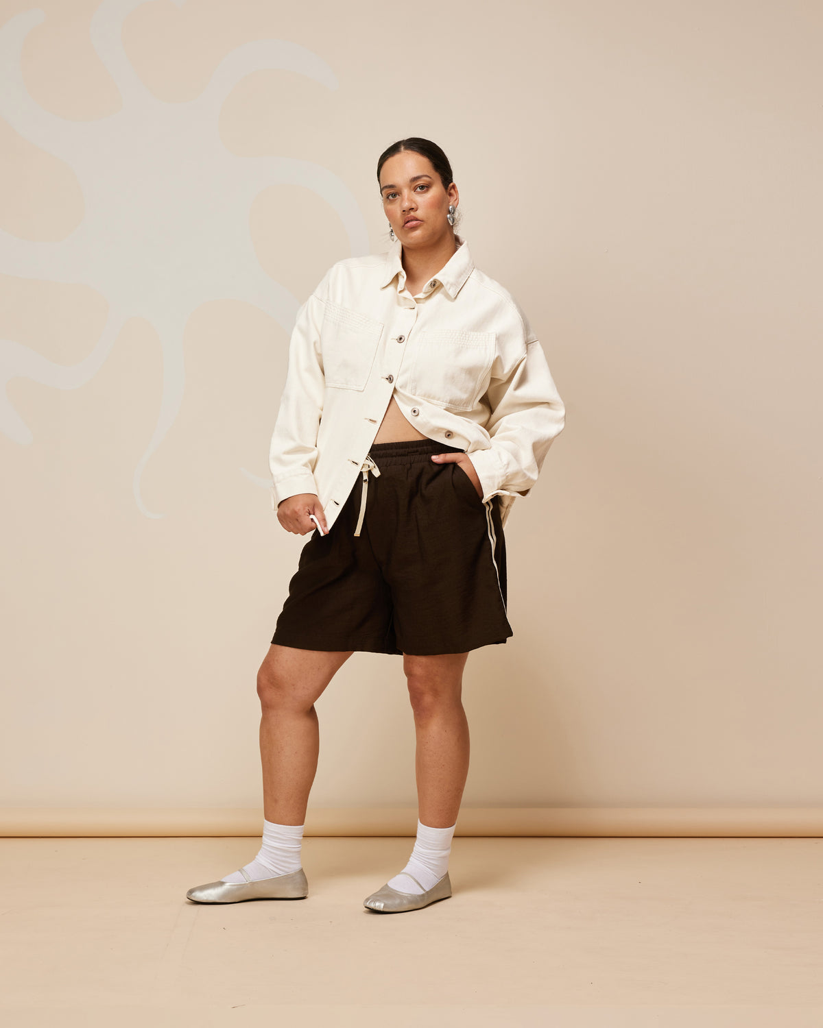 Denim Ruby SUBLIME DENIM JACKET WHITE | RUBY