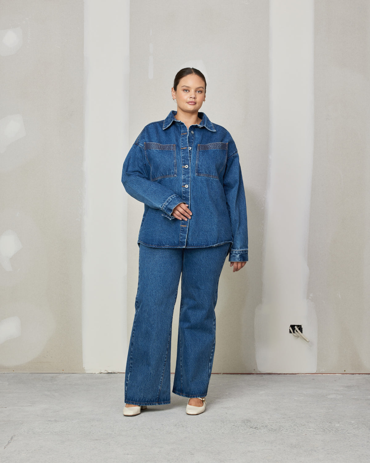 Denim Ruby SUBLIME DENIM JACKET INDIGO | RUBY