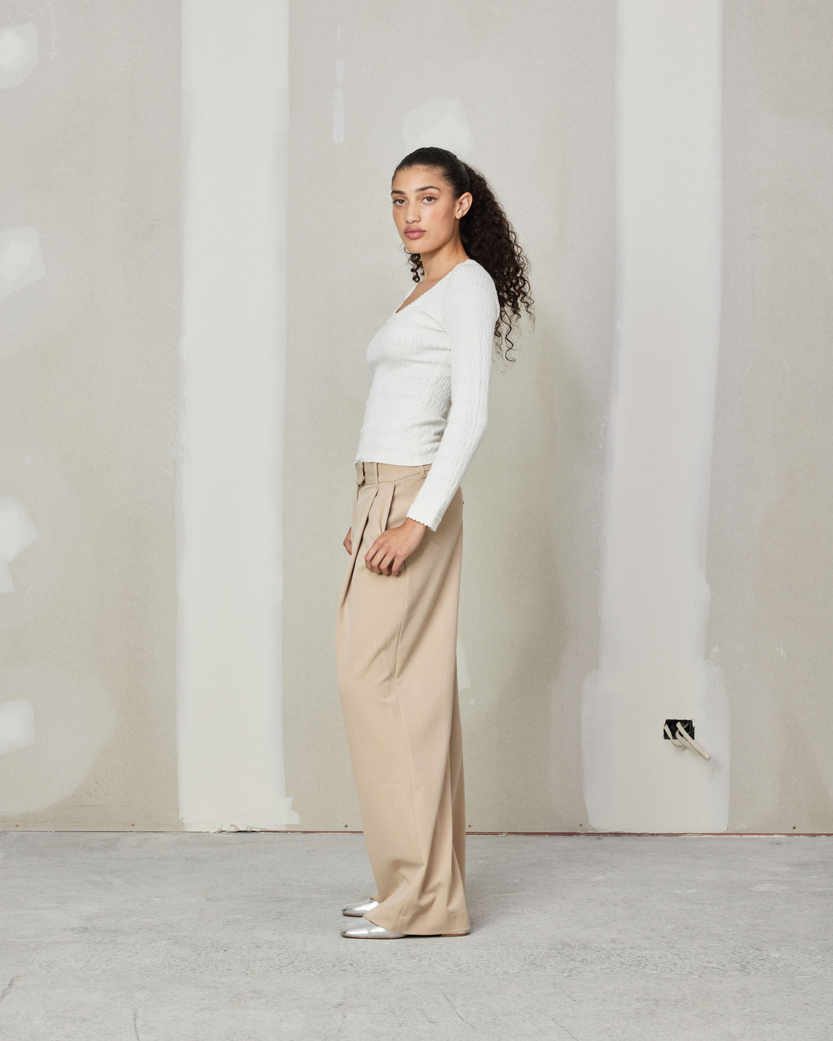 RUE TROUSER CAMEL | RUBY