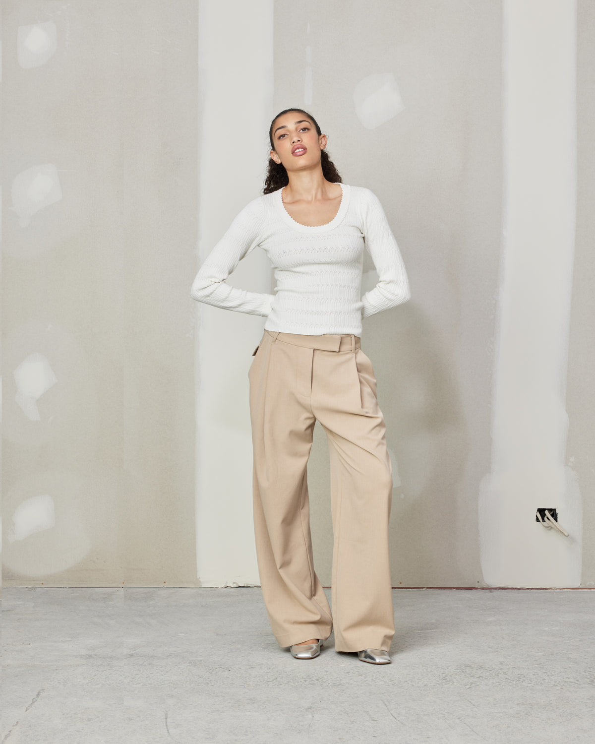 RUE TROUSER CAMEL | RUBY