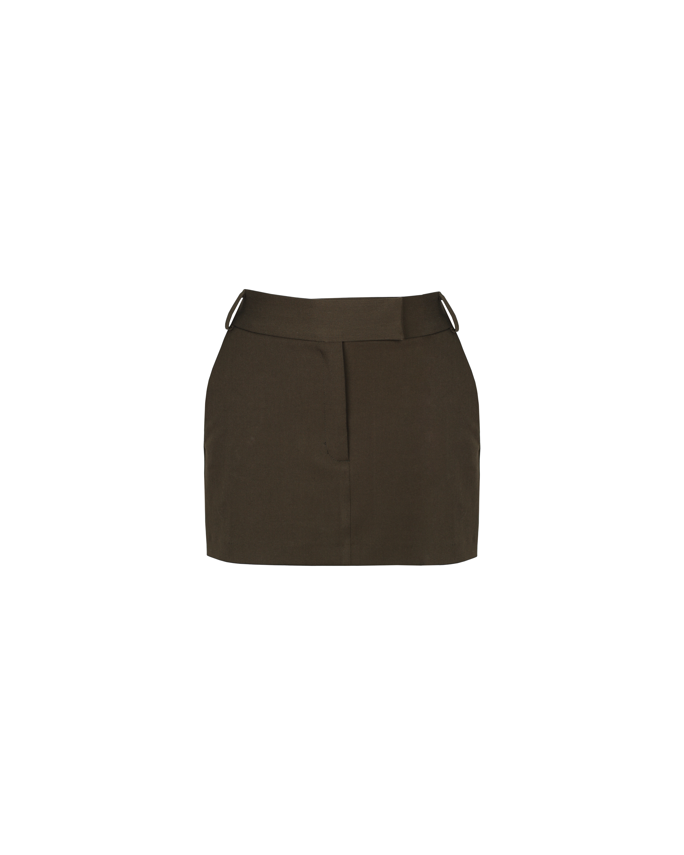 RUE MINI SKIRT KHAKI | RUBY