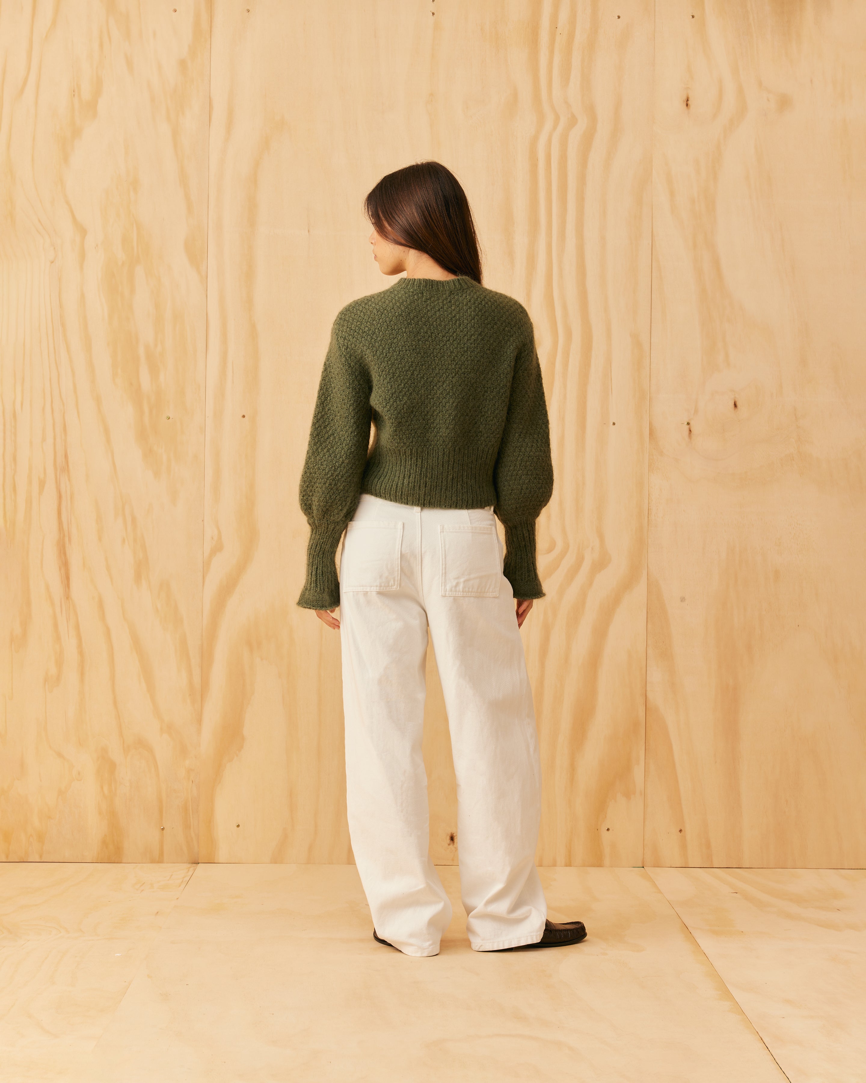 MATILDA CARDIGAN KHAKI | RUBY