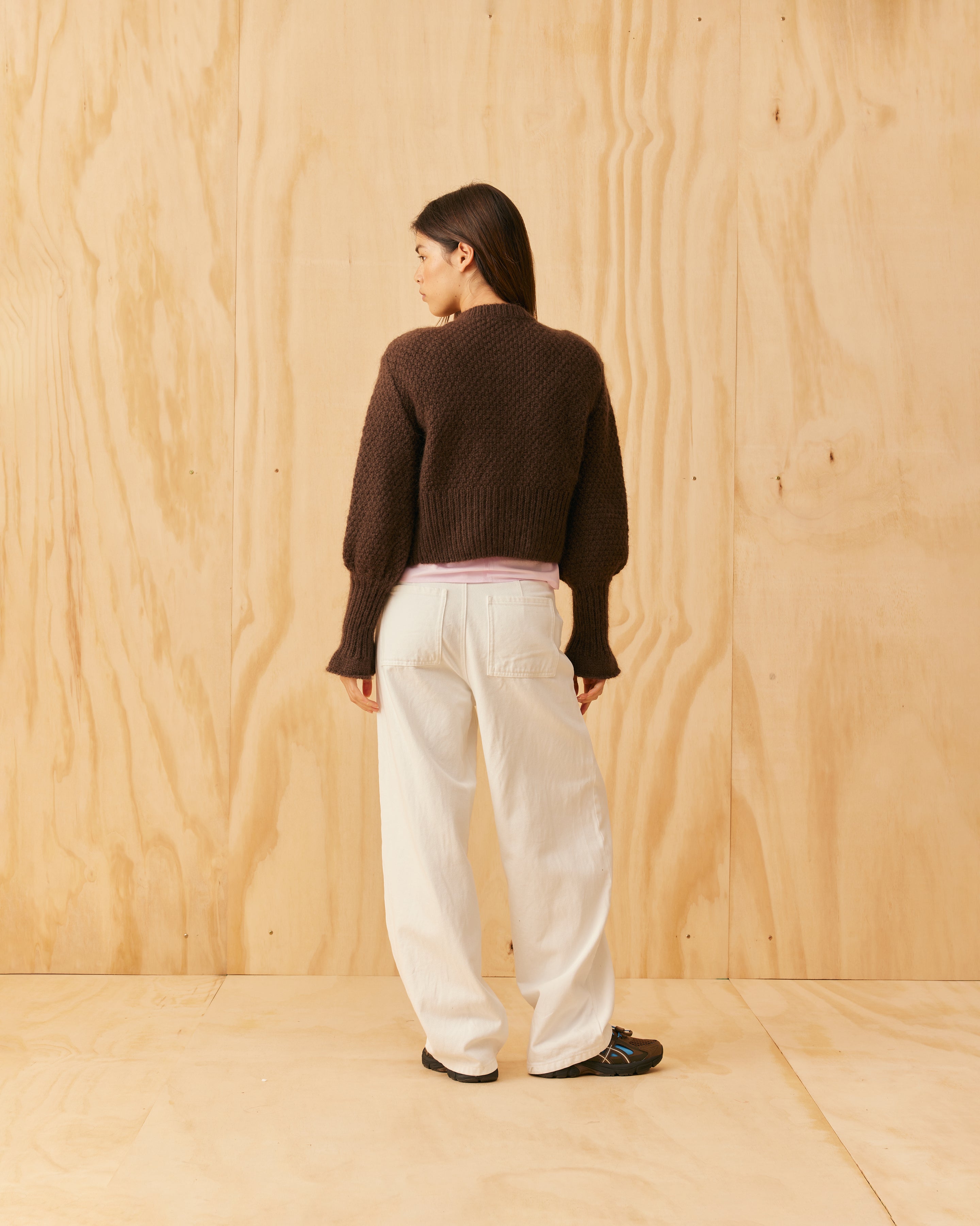 MATILDA CARDIGAN COCOA | RUBY