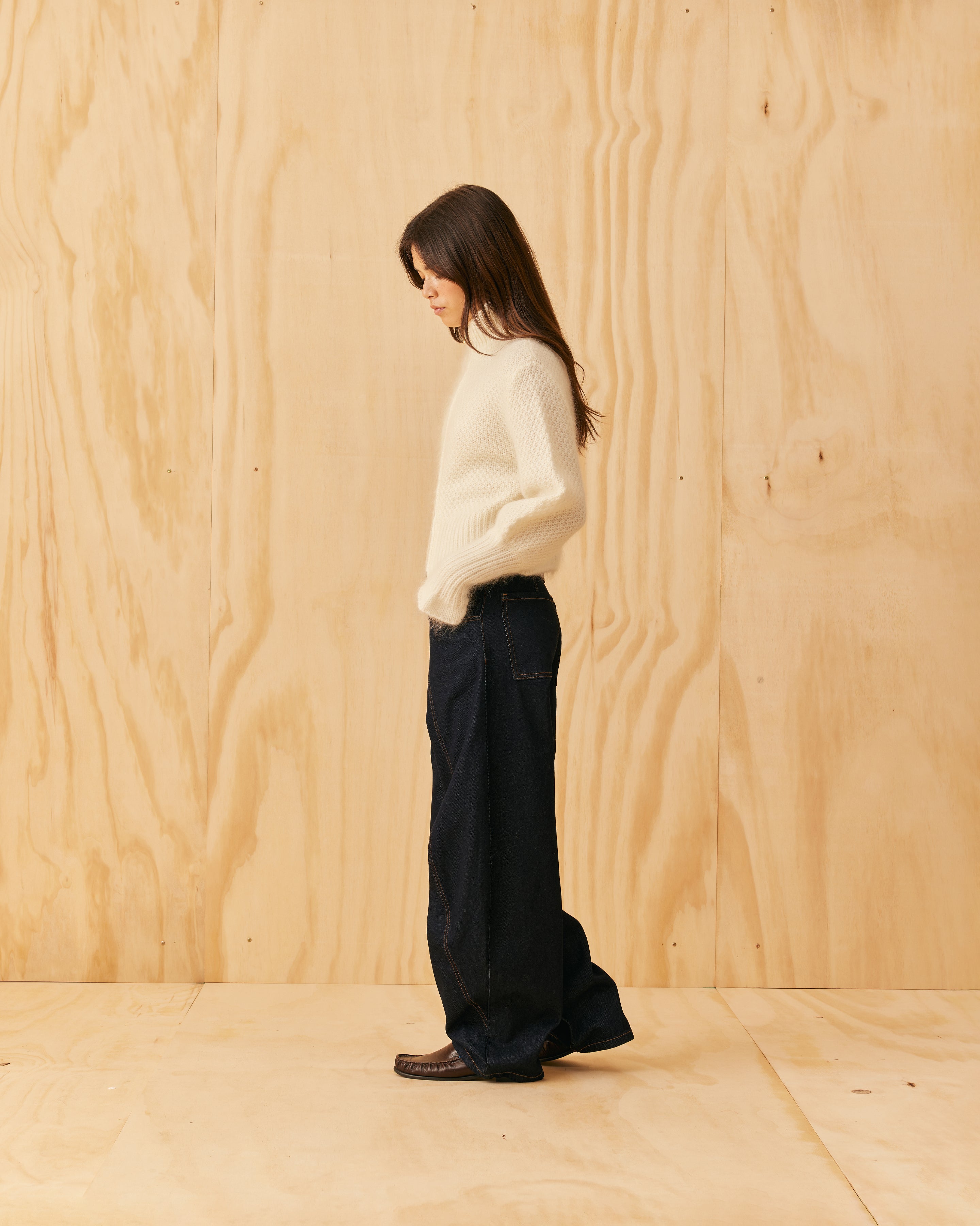 MATILDA ZIP CARDIGAN PEARL | RUBY