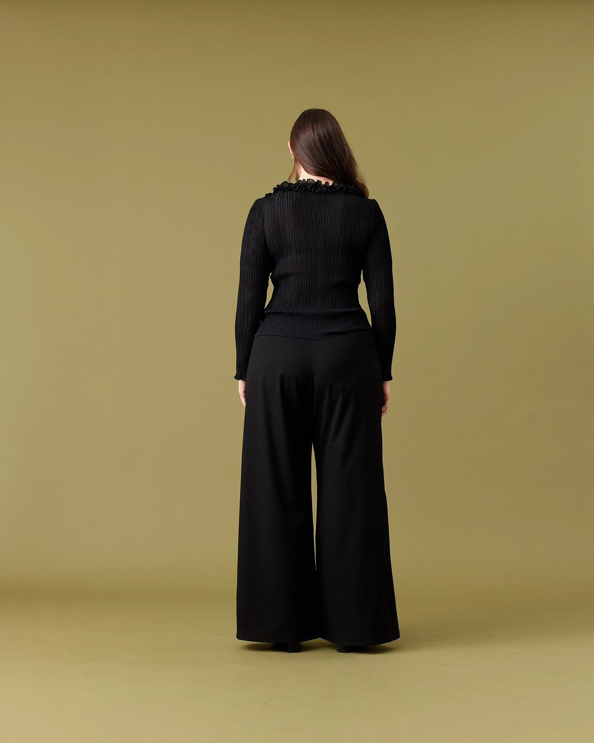 SASHA WRAP PANT BLACK | RUBY