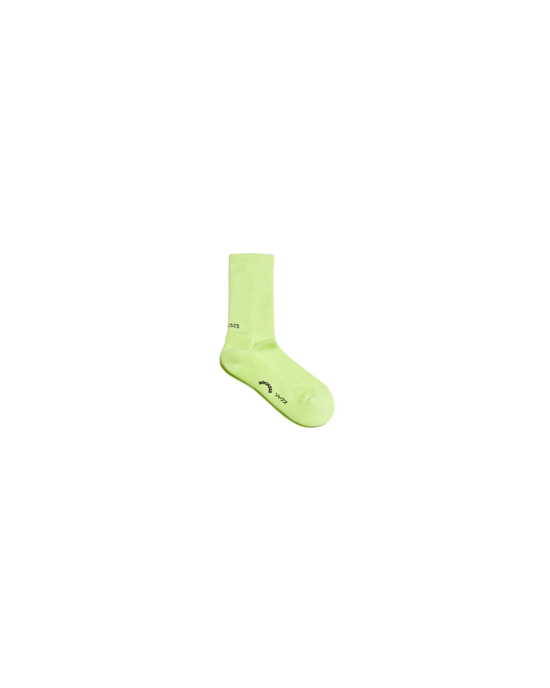 TENNIS SOLID SOUR APPLE | Created from natural materials SOCKSSS is about exploring and understanding how to create products that enriches life while taking our environment into consideration.