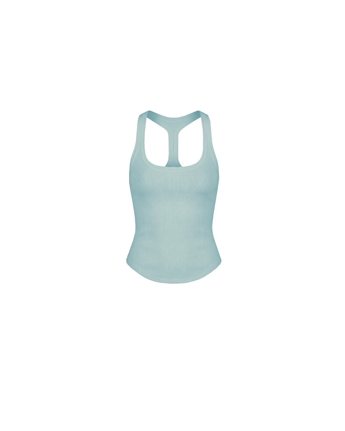 SOL TANK SEAFOAM | A wardrobe staple for all year round, this classic racerback tank top is designed in a mid-weight seafoam knit. Wear as a base layer under your winter favourites, or as an everyday go to during the warmer months. 