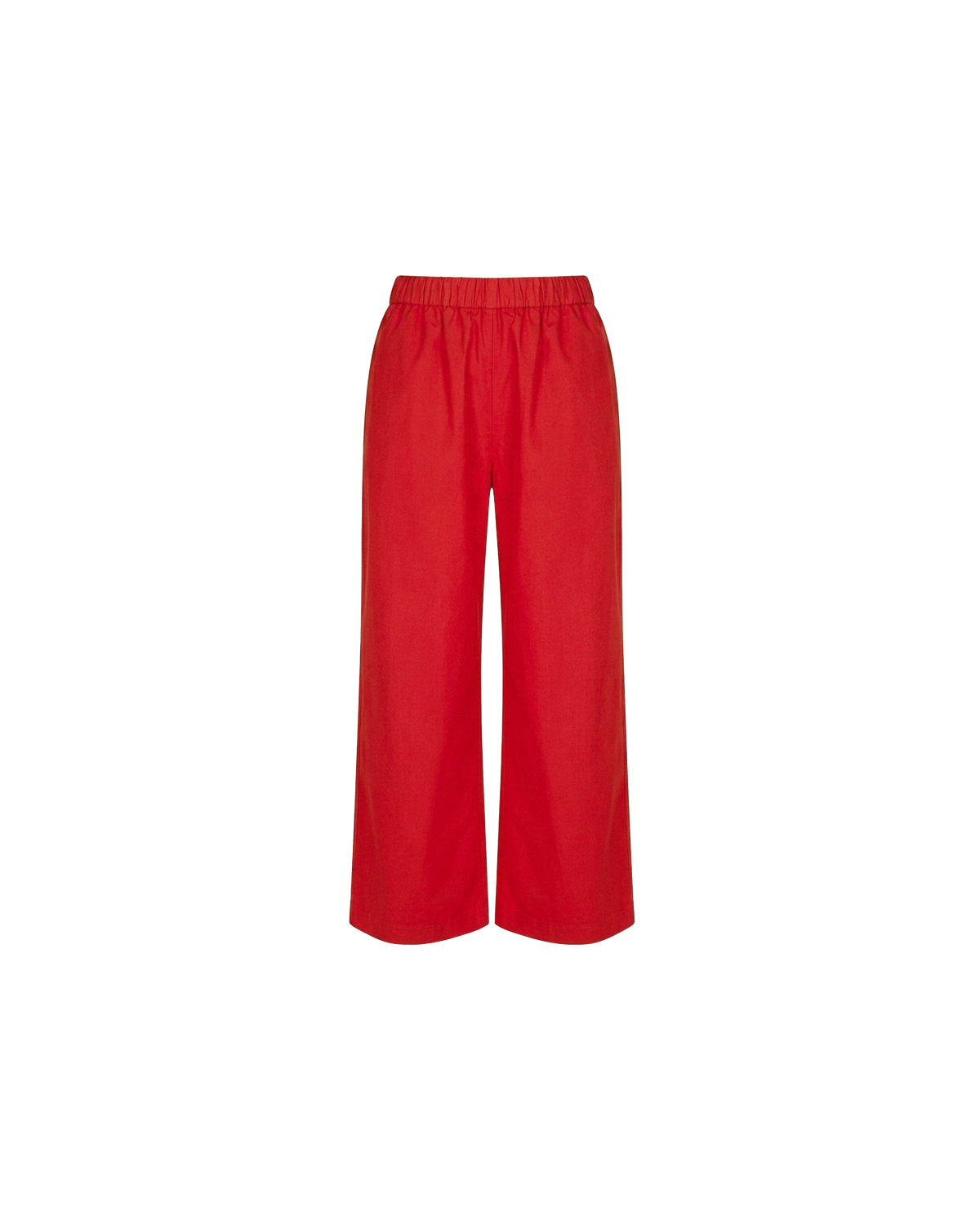 SONNY PANT CHERRY | Straight leg cotton pant with a flat elastic waistband, designed in butter and navy striped cotton. These pants sit relaxed and wide and have side and back pockets, with a feature embroidered RUBY 'R' on the back pocket. Make it...