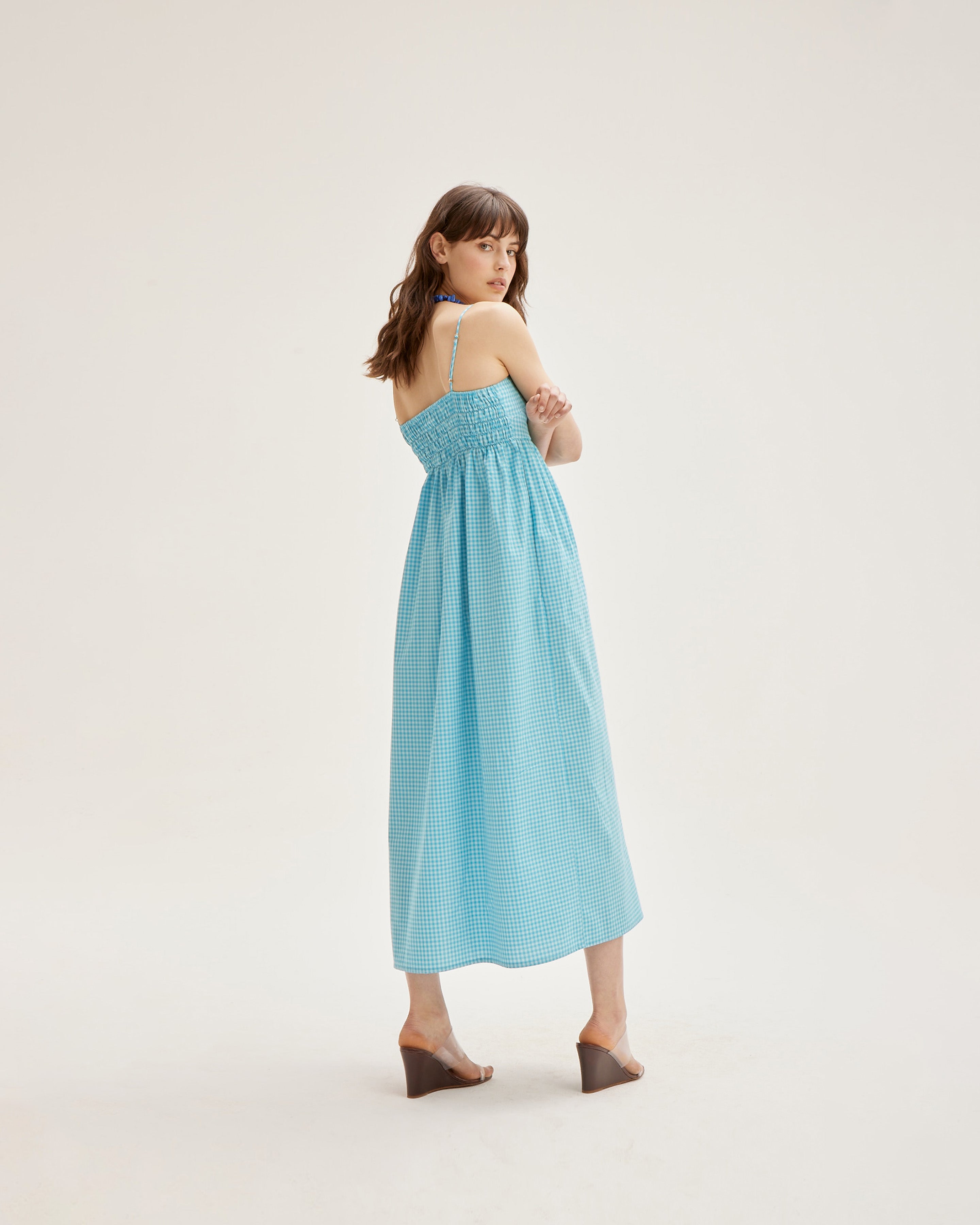 Aqua sundress online