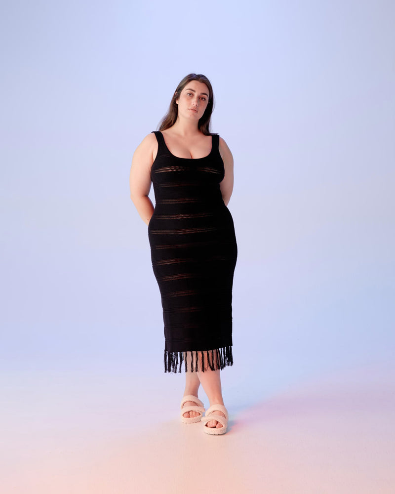 TALIA DRESS BLACK TBF02354 | This piece is second hand and therefore may have visible signs of wear. But rest assured, our team has carefully reviewed this piece to ensure it is fully functional &...