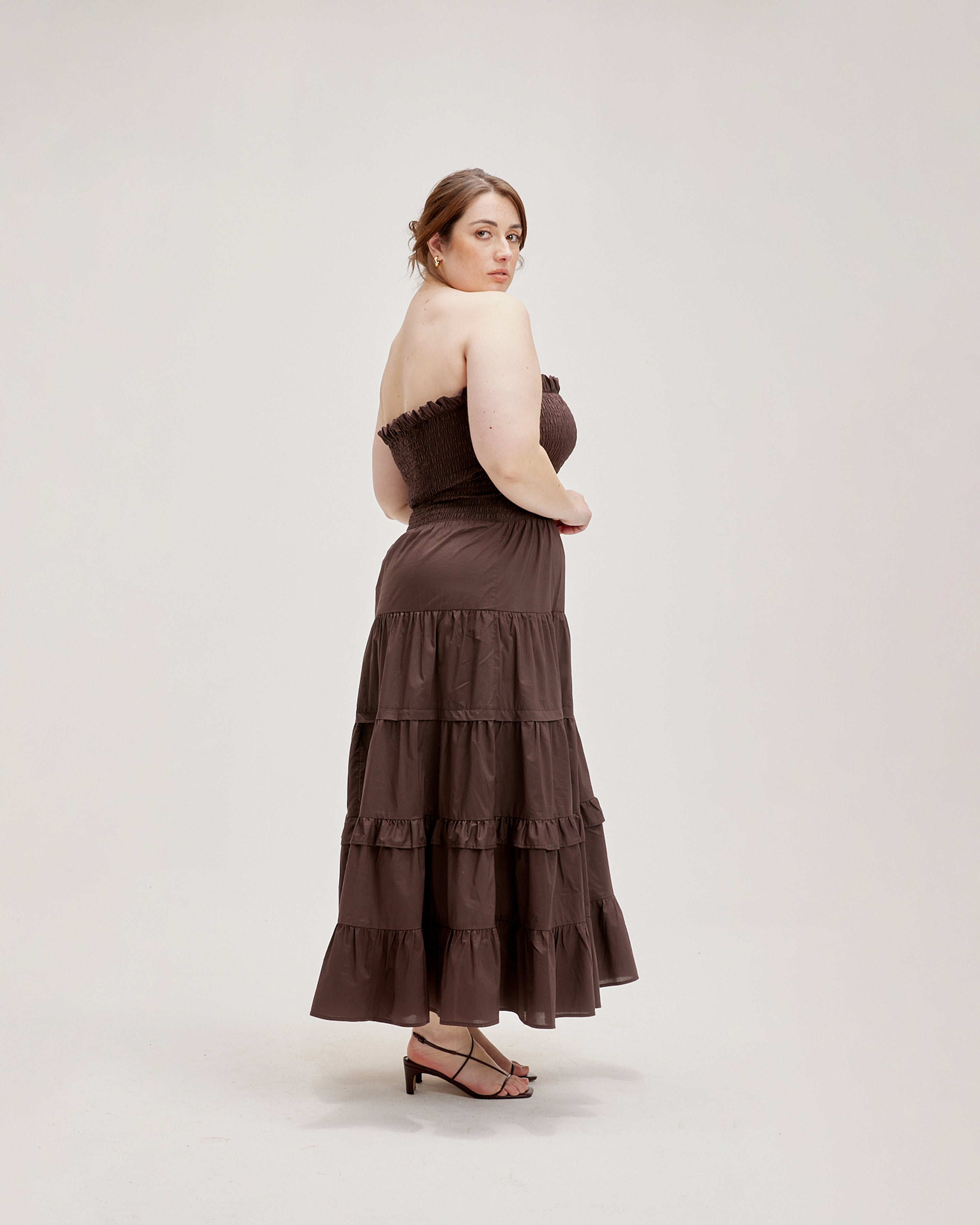 Bird maxi dress deals
