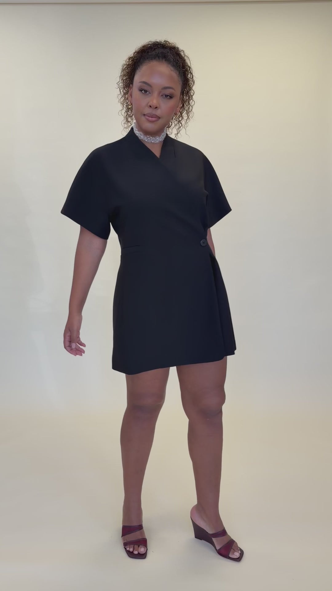 COCO MINI DRESS BLACK | RUBY