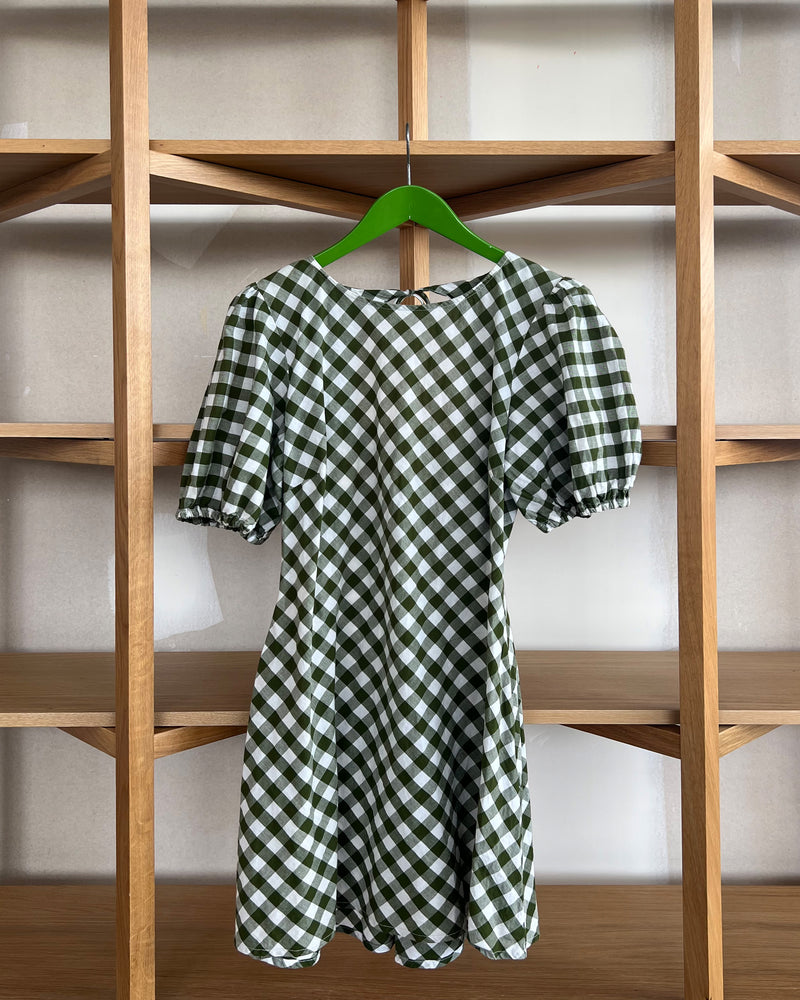 JORDAN GINGHAM MINIDRESS  TBF01639 | This piece is second hand and therefore may have visible signs of wear. But rest assured, our team has carefully reviewed this piece to ensure it is fully functional &...