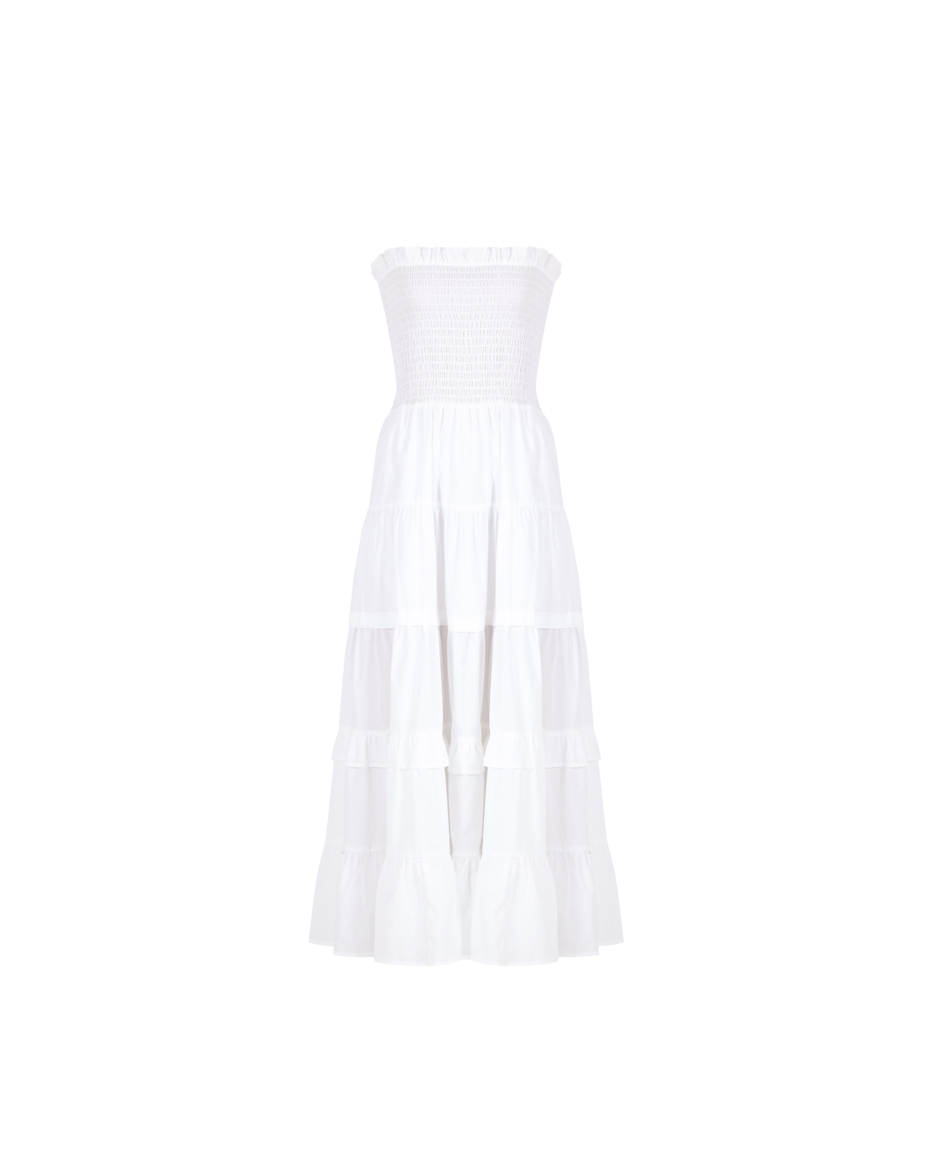 brightwell maxi dress white BIRD MAXI DRESS WHITE