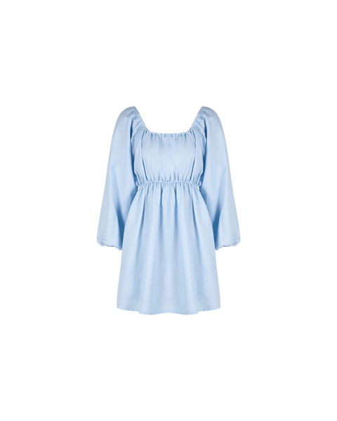 MATEA BABYDOLL DRESS BABY BLUE