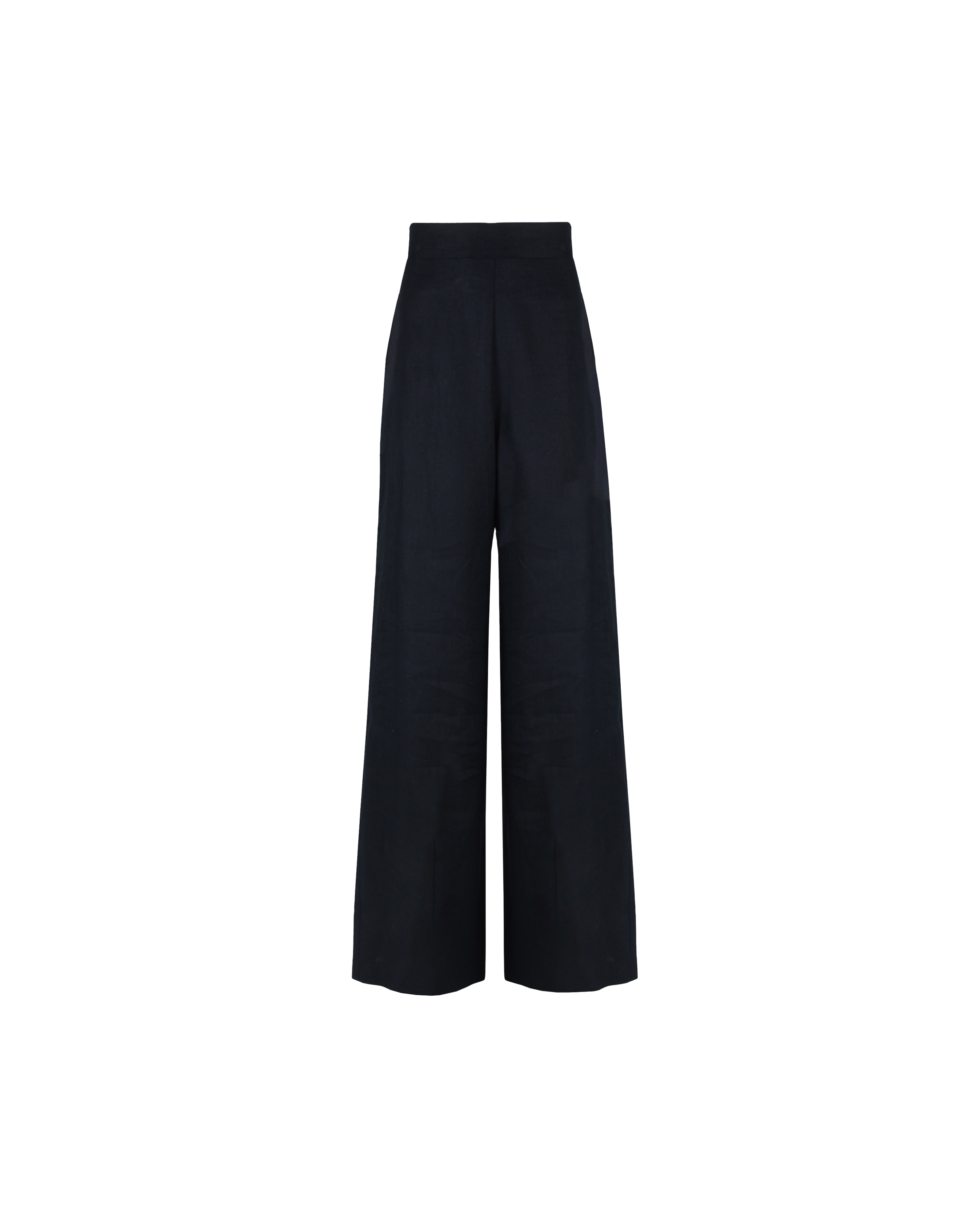 MARLEY LINEN PANT NAVY | RUBY